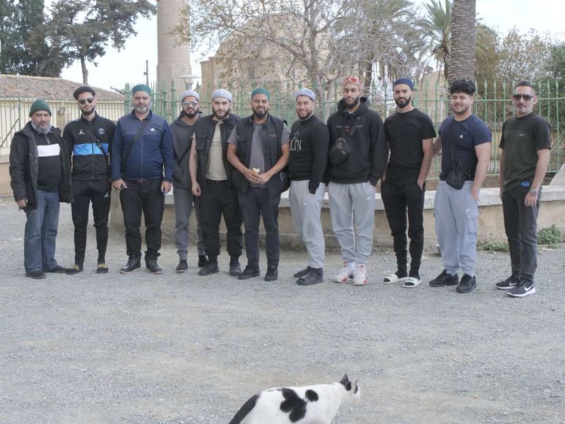 Volunteers on the retreat in Lefke, Cyprus